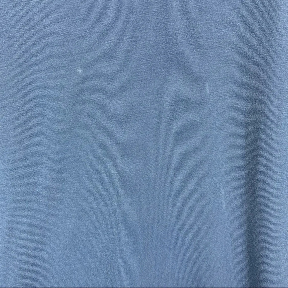 Outer Known Blue Pima Cotton Short Sleeve Tee - Picture 6 of 6